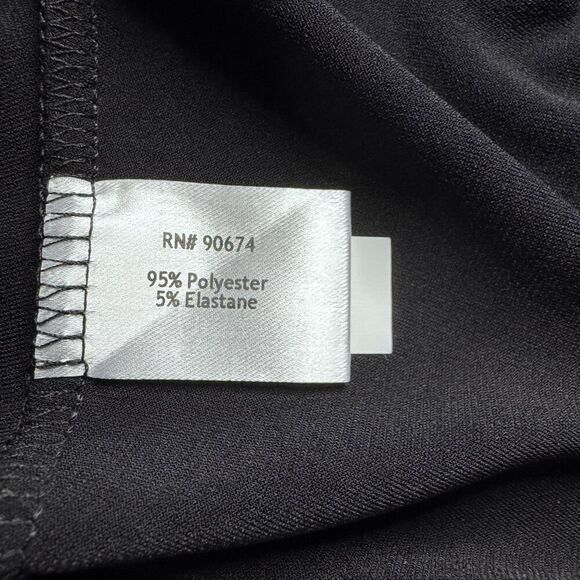 NEW Boston Proper XL Black Tie Back MIDI Dress Modest Traditional Workwear NWT - Picture 11 of 14